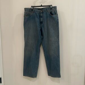 Calvin Klein Jeans men’s. Straight leg loose fit. Washed denim.